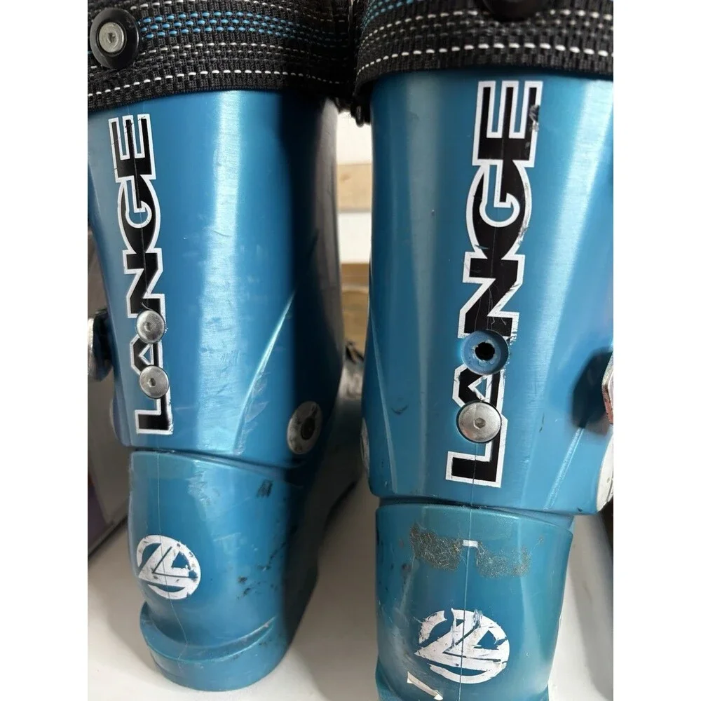 Lange Vintage Blue World Cup 120 Flex DHill Ski  Boots Sz 296 mm Men 25-25.5